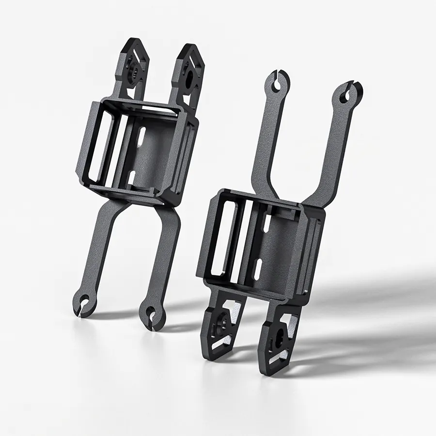 Magnesium die-cast drone bodies