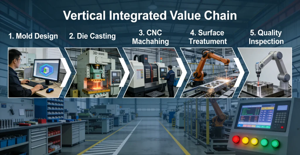 Vertical integration value chain