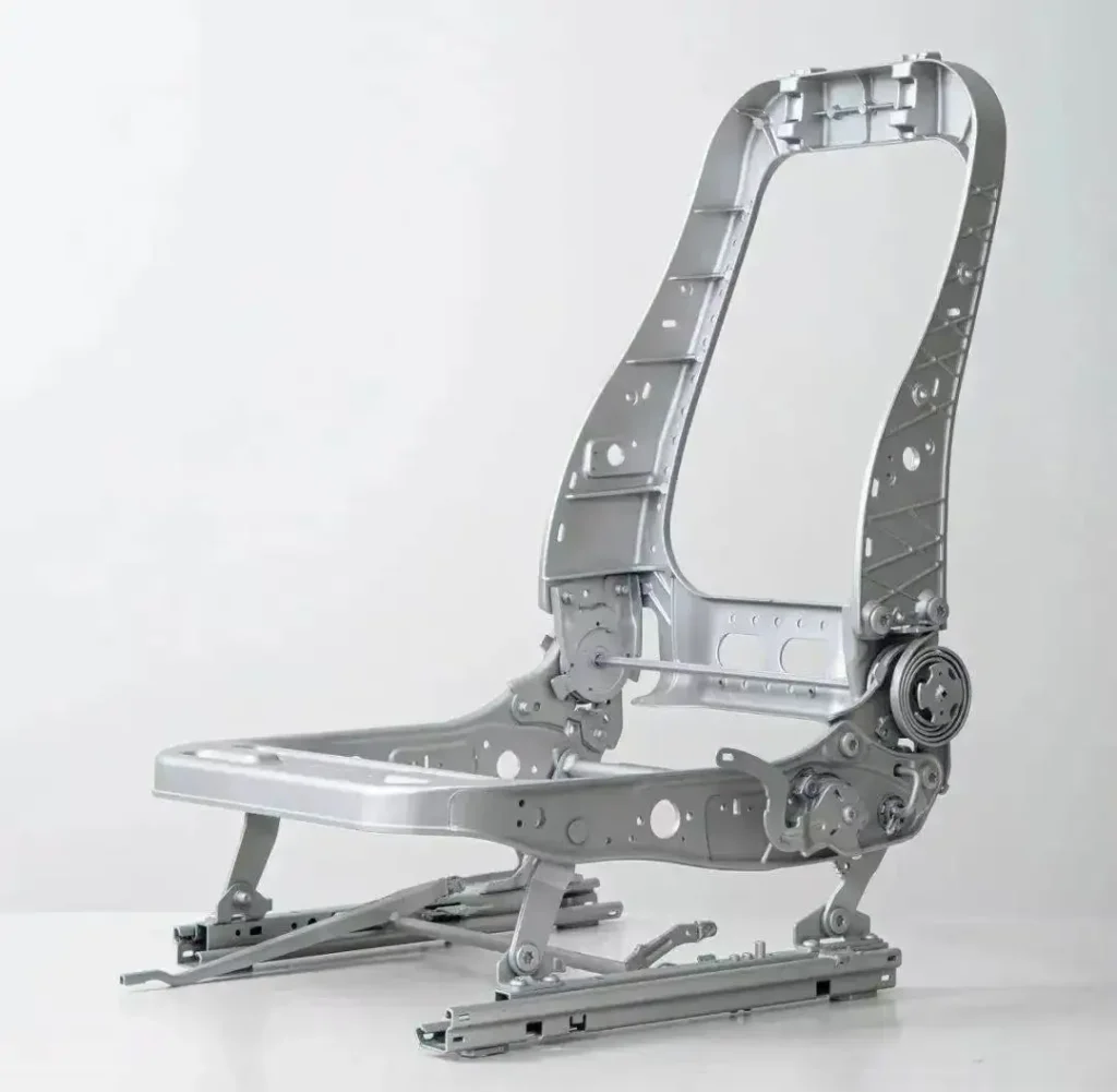 Magnesium die casting automotive seat frames